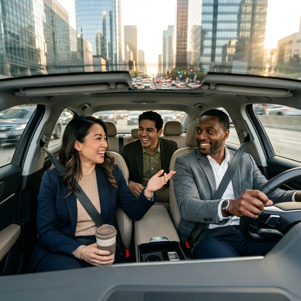 Corporate Carpooling: The New Ultimate Office Perk